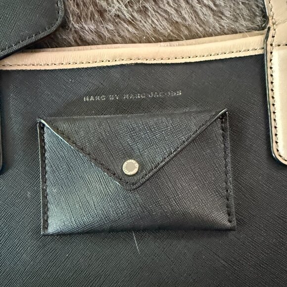 Women Bags Marc Jacobs Metropolitote Leather Tote Bag Black - Picture 7 of 9